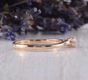 Anillo de piedras preciosas de topacio blanco de Plata de Ley 925, joyería hecha a mano, anillo de estilo bohemio de plata, joyería para mujer, regalo de boda para esposa - Product Image 4