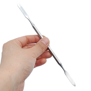 Instrumento de laboratorio de acero inoxidable, espátula Dental, cuchillo de mezcla de doble punta, paleta de mezcla de tallado de cera, herramienta de espátula - Product Image 1