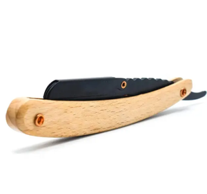 Maquinillas de afeitar de barba desechables de acero inoxidable de alta calidad para hombres con mango de madera para cara, cuerpo y Bikini - Product Image 5