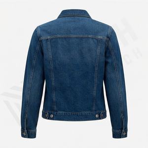 Veste en jean pour femmes tendance pour l'hiver, vente en gros, design personnalisé, veste en jean pour femmes, MOQ faible, élégante, respirante, vêtement d'extérieur - Product Image 2