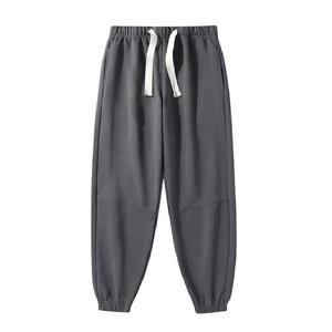 Tendance en gros hommes mode respirant 100% coton pantalons de survêtement unisexe coupe ample Street Wear Joggers personnalisé Teousers - Product Image 3