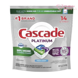 Cápsulas de Detergente para Lavavajillas Cascade Pure Essentials, Esencia de Limón - Product Image 5