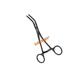 Pinces vasculaires traumatiques Cooley-Derré 16 cm, ligne noire, manuelles, instrument chirurgical de haute qualité, vente chaude - Product Image 5