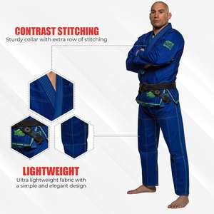 Compétition BJJ Gi gros brésilien Jiu Jitsu uniforme léger Kimono Durable Arts martiaux formation OEM usine - Product Image 4