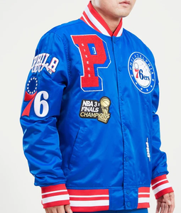 แจ็คเก็ตชื่อทีมที่กำหนดเอง | แจ็คเก็ตเลตเตอร์แมน | แจ็คเก็ตมืออาชีพมาตรฐานตัวแทนมหาวิทยาลัยสำหรับผู้ชายบอมเบอร์ satian - Product Image 4