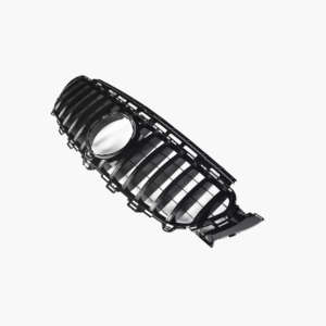 Griglia Anteriore Stile GT in ABS Nero Senza Emblema con Foro per Telecamera per Mercedes Benz Classe E <span class=keywords><strong>W213</strong></span> Berlina Coupé <span class=keywords><strong>2016</strong></span> - Product Image 5