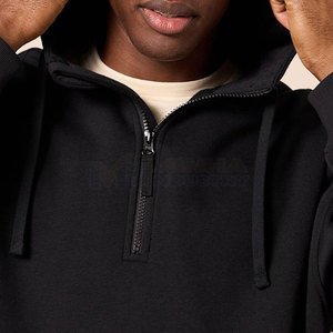 Nouveaux sweats à capuche surdimensionnés au design personnalisé, basiques en coton mélangé, vêtements de rue, sweats à capuche surdimensionnés en vente chaude - Product Image 5