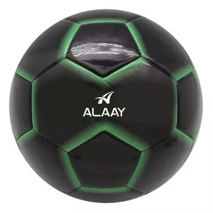เครื่องยิงลูกฟุตบอลสีดำและสีนีออนสำหรับการส่งเสริมกีฬากลางแจ้ง - Product Image 1