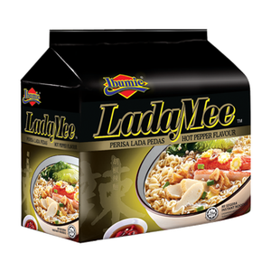 Ibumie halal Mi goreng บะหมี่กึ่งสำเร็จรูปของแท้5สายพันธุ์ที่น่าตื่นเต้นสไตล์ Penang Baba Nyonya ผัดแป้งสาลีรสเผ็ด - Product Image 4