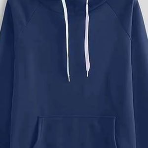 Survêtements d'hiver 100% coton pour hommes 2 pièces survêtements décontractés à manches longues sweat à capuche athlétique et pantalon de survêtement ensemble jogging - Product Image 4