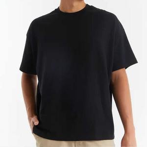 T-shirts de haute qualité pour hommes T-shirt surdimensionné T-shirts unis en coton doux Vente en gros - Product Image 4