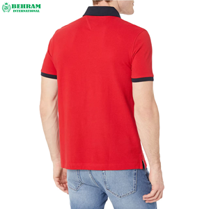 Chemises à col roulé pour hommes, nouvelle mode, personnalisées, de haute qualité, respirantes, en coton, imprimées, couleur et logo personnalisés, séchage rapide - Product Image 2