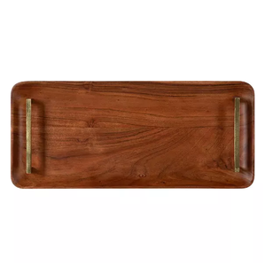 Antique Colored Designer Rectangle Kitchen Appliance Wooden Decorative <b>Tray</b> Luxury Homemade Food <b>Tea</b> Coffee Wooden <b>Tray</b>/Holder - Product Image 3