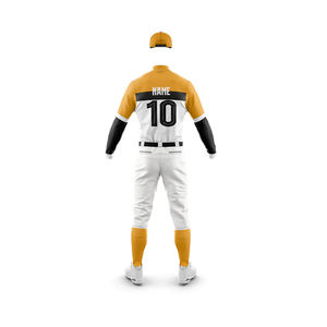Venta al por mayor 100% de poliéster uniformes de béisbol Diseña tus propios uniformes de béisbol y sóftbol para hombres Jersey - Product Image 3