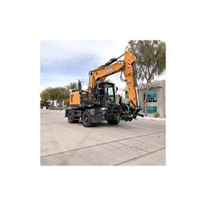 Excavadora de ruedas con caja, máquina robusta eficiente construida para construcción de carreteras, paisajismo y excavación de materiales - Product Image 2