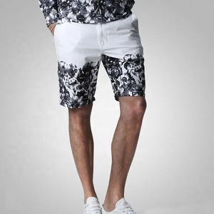 Nuevo diseño de tendencia Impresión corta Venta caliente Fabricante Secado rápido Corto Lujo Recortado Acolchado Reversible Cómodo Hombres Corto - Product Image 2