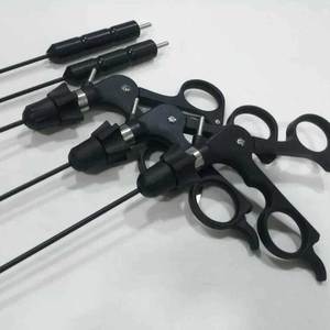 Juego de Instrumentos Quirúrgicos SURGINEXA, Gancho en L Laparoscópico, Pinza Fenestrada Maryland, Tijeras Curvas, Cirugía Mínimamente Invasiva - Product Image 3