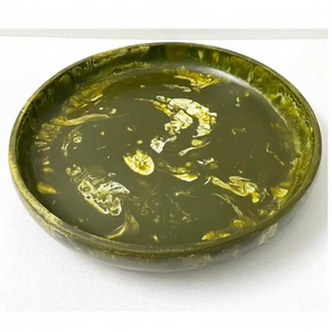 Bols en résine écologiques faits à la main, parfaits pour servir des salades et des pâtes, vaisselle de luxe résistante au lave-vaisselle, par Z F CRAFT IMPEX - Product Image 1