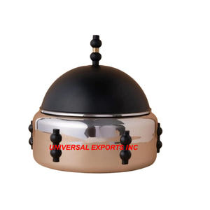 Olla Caliente de Acero Inoxidable de Excelente Calidad, Cazuela Hecha a Mano, Diseño de Metal Más Vendido - Product Image 6