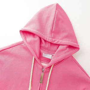 Streetwear personnalisé sweat à capuche avec logo brodé en chenille pull-over en polaire 500gsm vêtements de rue sweats à capuche brodés en serviette Boxy décontractée pour hommes - Product Image 2