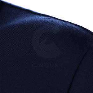 Camiseta Polo ligera de color personalizado para hombre, ropa de verano para adultos con tela de punto de patrón sólido ecológico - Product Image 5