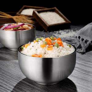 Ustensiles de cuisine uniques bol à fruits ensemble de dîner en Aluminium ustensiles de salle à manger fournitures de restaurant d'hôtel ensemble de bols de couleur or de forme ronde - Product Image 4