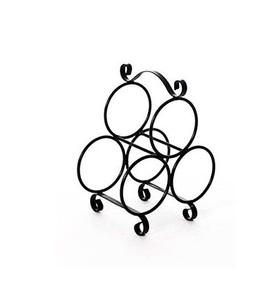 Estante de vino de alta calidad, soporte de almacenamiento para encimera, soporte para botella de vino, estante de Metal para cocina y mesa para accesorios de bar - Product Image 3