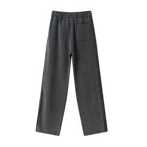 Venta al por mayor ácido lavado pantalones de chándal de los hombres de alta calidad pantalones de chándal con bolsillos logotipo personalizado pantalones de chándal para los hombres - Product Image 6