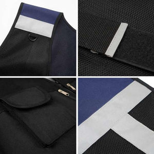 Chaleco Hi Vis de diseño más demandado para hombre, tasa razonable, transpirable, antiarrugas, superventas, chaleco Hi Vis para hombre con las últimas telas - Product Image 4