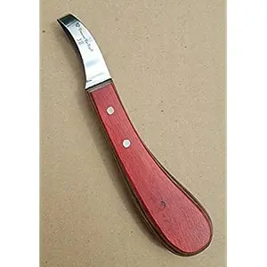 Oval toynak bıçak düzeltici Farrier kalemtıraş Hoof bakım kesme temizlik sığır veteriner aletleri paslanmaz çelik bıçak