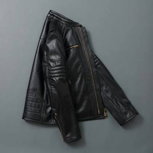 Men's Women's 2025 <b>Winter</b> <b>Leather</b> <b>Jackets</b> Plus Size Stand Collar Front Logo Vintage Style Windproof Breathable Eco-Friendly - Product Image 5