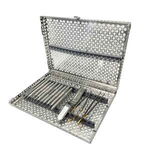 Kit microchirurgical dentaire en acier inoxydable compatible, ensemble d'instruments chirurgicaux endodontiques, qualité chirurgicale, réutilisable - Product Image 1