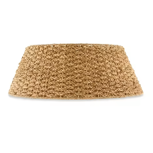 ปลอกคอตกแต่งต้นคริสต์มาสหญ้าทะเลดอกไม้ปรับขนาดได้เองเป็นมิตรกับสิ่งแวดล้อม - Product Image 3