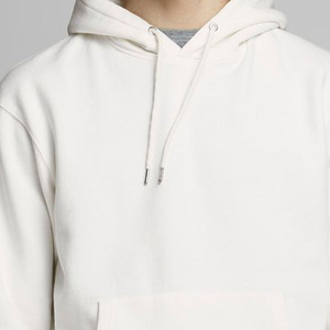 Sweat à capuche uni en coton 100% pour homme, style hip-hop, sport, hiver, streetwear lourd avec poche - Product Image 2
