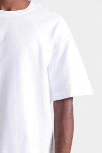 T-shirt d'été personnalisé pour hommes haut ample à manches courtes mode de rue décontracté sport respirant haut tricoté t-shirts - Product Image 2