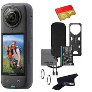 Caméra d'action étanche 360° 8K Insta360 X4 de qualité supérieure, stabilisation 360° 8K, écran tactile - Product Image 1