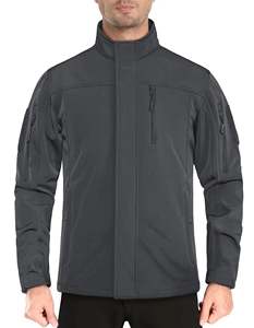 Chaqueta Softshell a prueba de viento con estampado de logotipo personalizado para hombre, chaqueta de invierno con cremallera, novedad, diseño profesional de alta calidad para hombre - Product Image 5