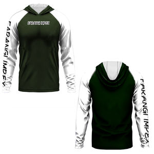 เสื้อมีฮู้ดแขนยาวป้องกันแสงแดด UPF 50สำหรับผู้ชาย, สินค้ามาใหม่เสื้อมีฮู้ดใส่ตกปลากลางแจ้งกันแสง UV แห้งเร็วออกแบบได้ตามต้องการ - Product Image 6