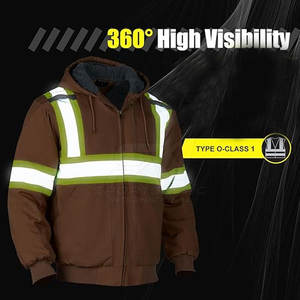 Chaquetas de Seguridad Multibolsillos con Detalles Reflectantes para el Trabajo, Chaquetas de Seguridad para Hombre - Product Image 4