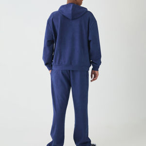 Conjunto de chándal acampanado de lujo de alta calidad personalizado al por mayor talla grande ropa deportiva para hombre - Product Image 3