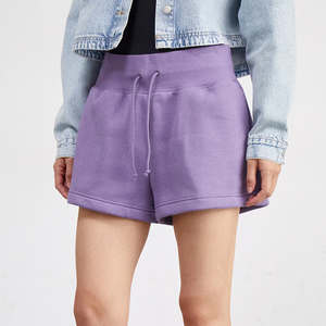 Meilleure vente nouveau design été chaud décontracté coton femmes Shorts élastique taille haute Shorts mode Streetwear pas cher prix bas quantité minimale de commande - Product Image 6