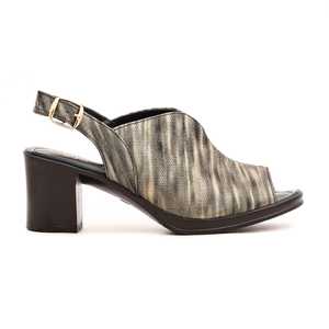 Sandalia formal negra con punta abierta y plantilla de PU transpirable, ligera y elegante para verano y primavera PU0029 - Product Image 3