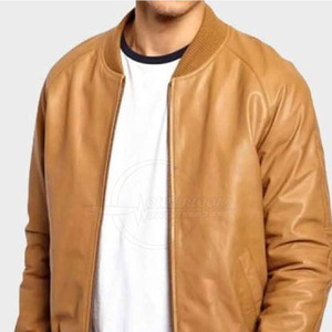 แจ็กเก็ตหนังสินค้าผลิตตามสั่งเสื้อแจ็คเก็ตหนังสินค้ามาใหม่ - Product Image 3