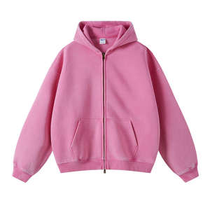 Sudadera con Capucha de Felpa de Alta Calidad con Logotipo Personalizado, Estilo Urbano, Lavado Ácido Vintage, Desgastada por el Sol, con Bolsillo, Talla Grande para Hombre, 100% Algodón - Product Image 5