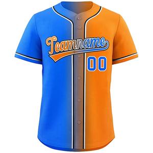 Best Selling Custom Softball Uniforms for Women Pink <b>Light</b> Blue Split Baseball Jersey Embroidery Breathable Plus Size Design - Product Image 3