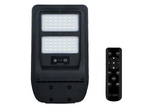 Lampione stradale solare a LED con sensore crepuscolare e di movimento con telecomando 7W 6500K IP65 (GSC 201635013) - Product Image 1