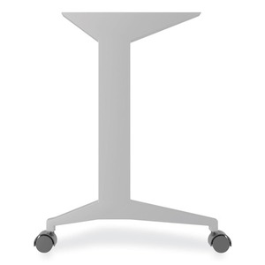 Alera 26116 Bureau à colonne de luxe série Modern Teacher, 60 po x 24 po x 28,75 po, côté gauche, avec rangement pour cartons/dossiers, couleur Charbon - Product Image 3