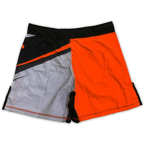 Pantalones cortos de lucha MMA de boxeo cómodos transpirables personalizados en blanco con tu propio club Ropa de artes marciales Marca personalizada para adultos Unisex - Product Image 2