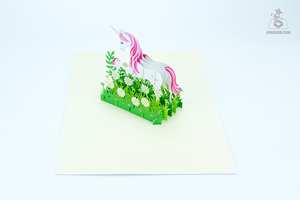 Artisanat en papier Pop-up Artisanat fait à la main Cartes d'animaux Cartes-cadeaux pour occasions de haute qualité Commande personnalisée - Product Image 3