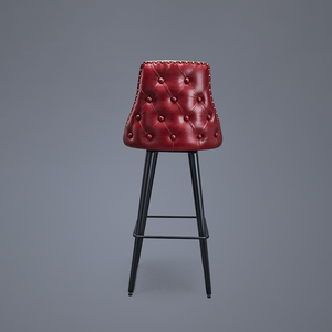 Taburete Chester Rojo de Alta Demanda con Asiento Cómodo para Comedor, Bar en Casa, Hotel y Muebles de Restaurante - Product Image 3